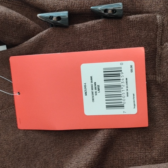 North Face Women's Crescent Ridge Shawl Collar Fleece Pullover Brown Large NWT - Picture 8 of 10